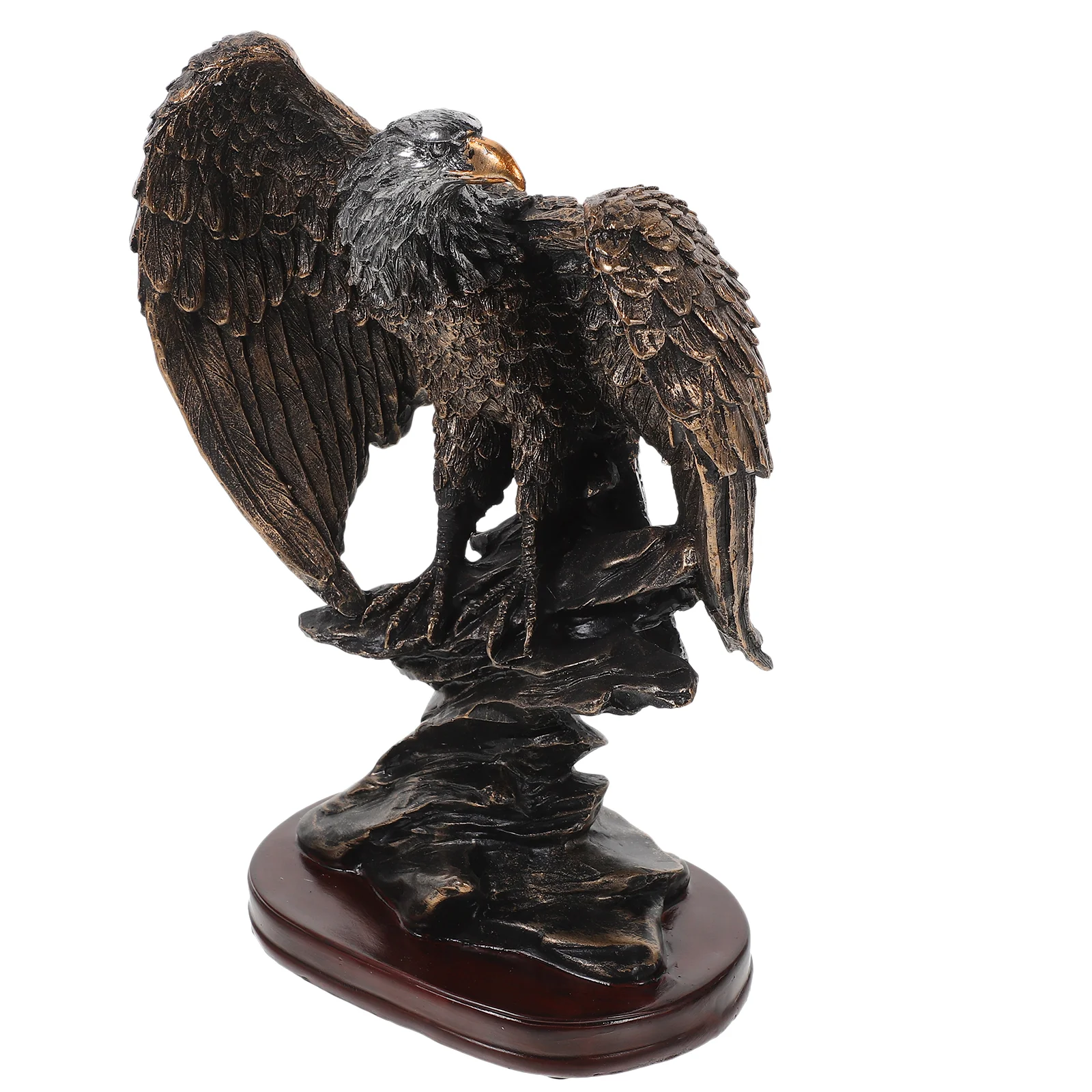 

Статуя Орла из смолы, статуэтка птицы, офисный стол, статуя орла, домашнее настольное украшение