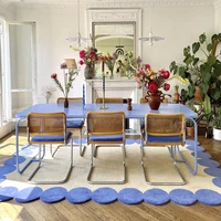 Light Luxury Plush Cloakroom Carpet Large Area Carpets for Living Room Home Thicken Non-slip Mat Nordic Bedroom Decor Shaped Rug 1