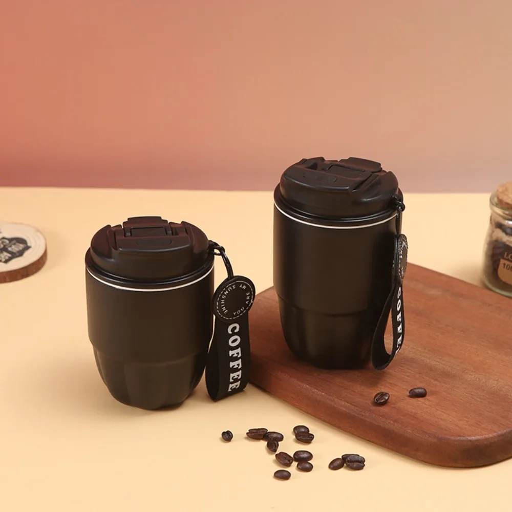 Compact Stainless Steel Dual Wall Coffee Mug - Portable and Durable Vacuum Flask
