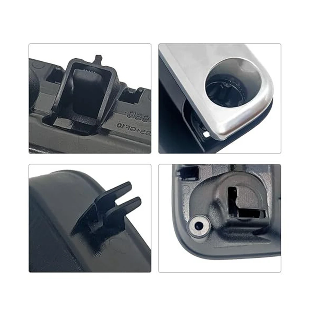 포르쉐 모델용 카레라 95B857095 카이맨용 마칸용 박스터용 자동차 글러브 박스 핸들 PC ABS 인테리어 액세서리