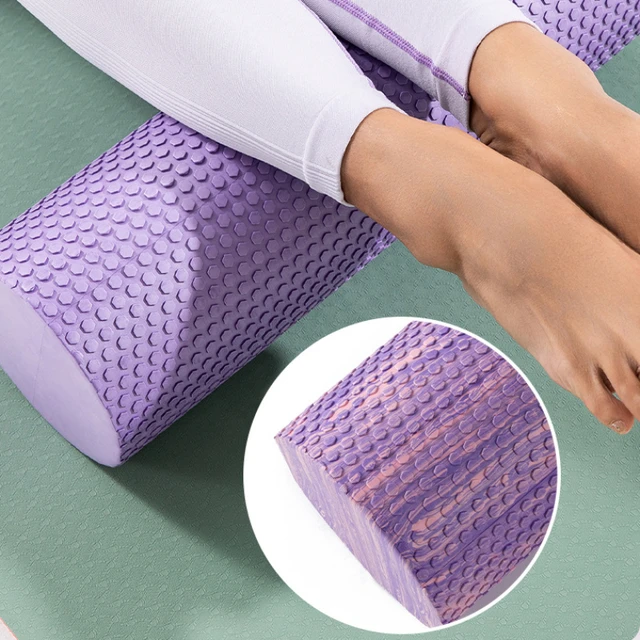 30/45/60cm Eva Foam Roller Yoga Column Pilates Massage Roller Muscle Tissue Yoga Block Home Fitness Gym Sport Equipment 5