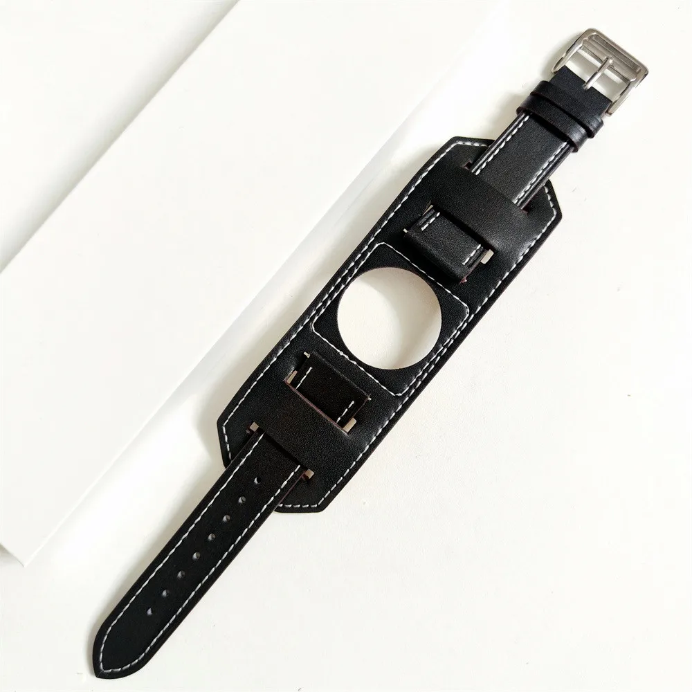 Premium Leather Watch Bracelet - Elegant Loop Band