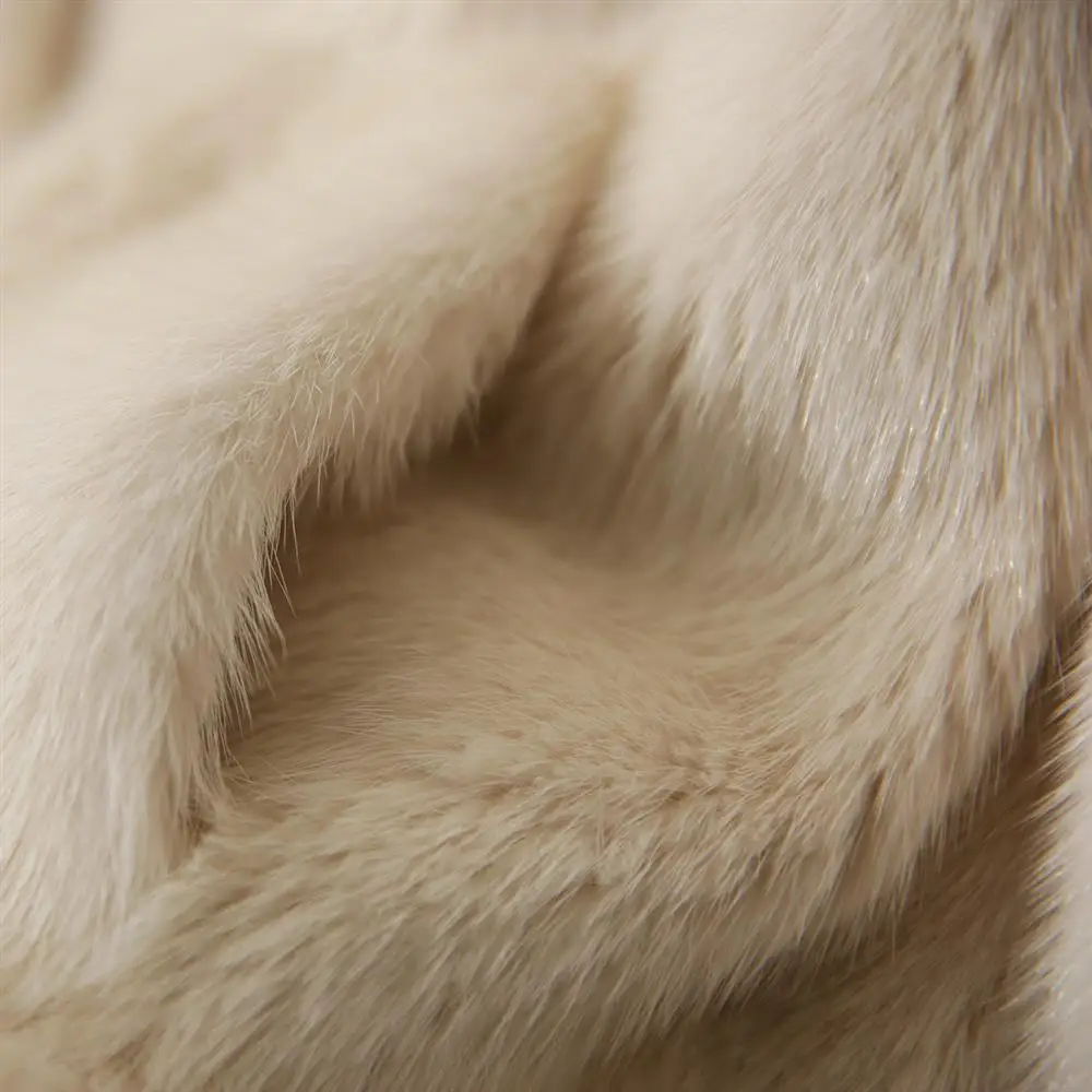 Faux Fur Coats Winter Warm Short Jaqueta Imitation Mink And Rabbit Fur Feminina Elegant Casaco Women Korean Fashion