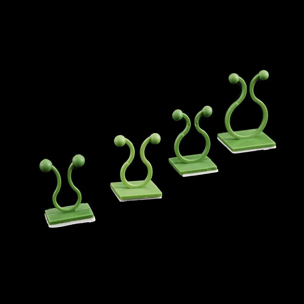 

10/20/50/100pcs Sticky Bracket Fixed Holder Wall Rattan Clamp Plant Stent Support Plant Climbing Wall Clip Wall Vines Fixture