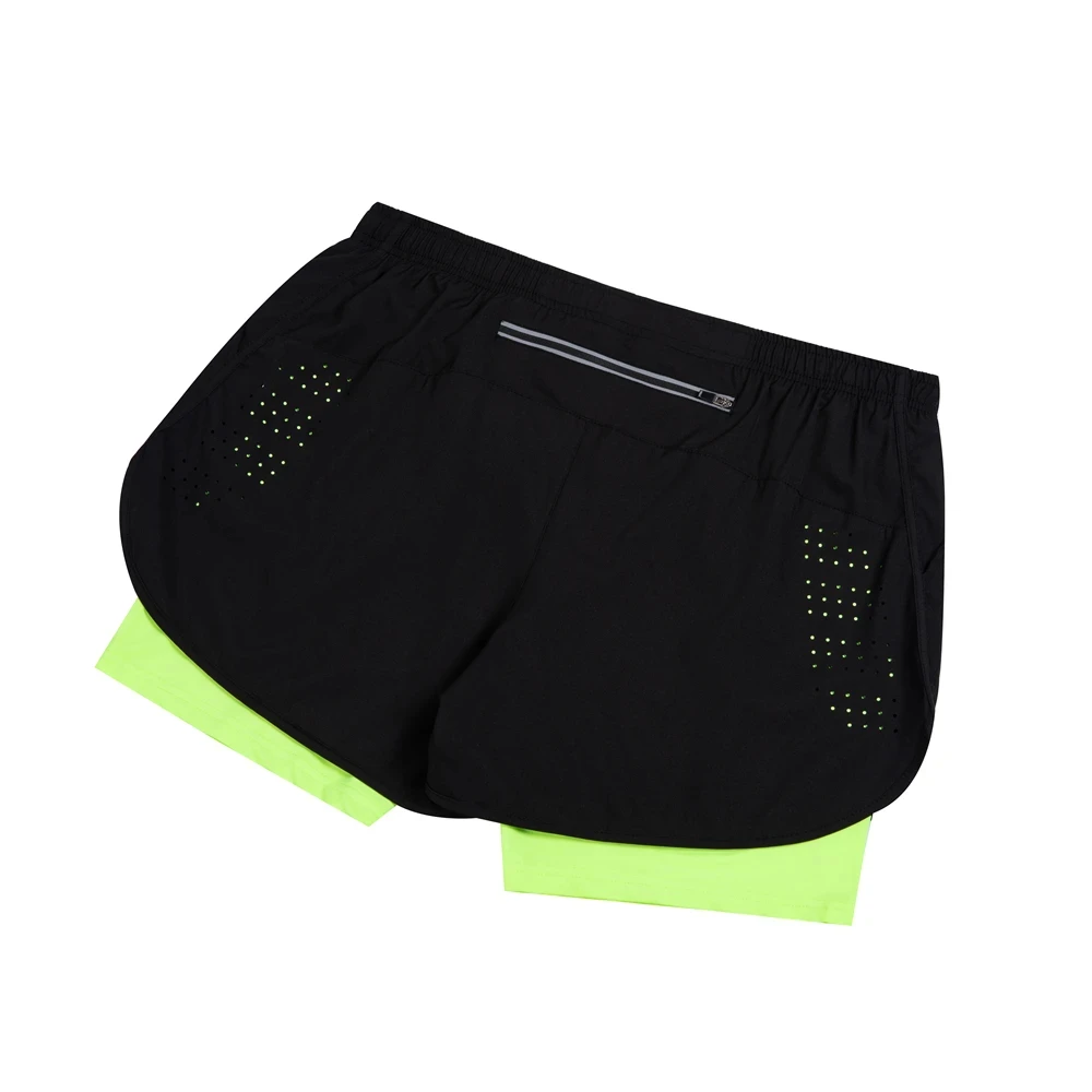 Summer men's reflective running shorts 3