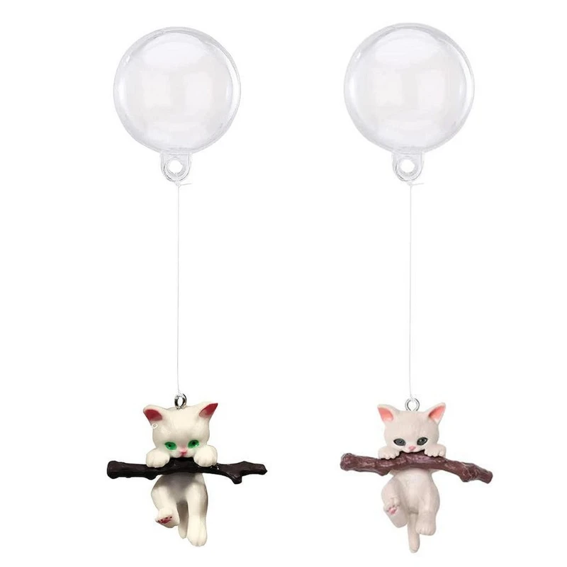 Fish Floating Cat Figurines Ornament DIY Artificial Aquarium for Fish Play N84C fish tank ornaments fish tank decorations aquarium ornaments mini landscape ornaments