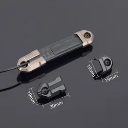 SF M600 M300 Airsoft Weapon Scout Light Flashlight ST07 Pressure Pad Switch Mlok Keymod Rail Mount Accessories Picatinny Rail