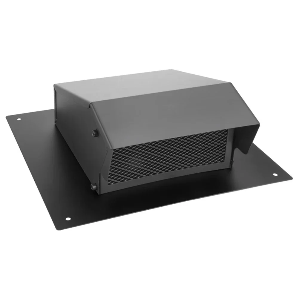 การออกแบบกันน้ําติดตั้งง่ายฝาครอบช่องระบายอากาศหลังคาสแตนเลสเพื่อการระบายอากาศในห้องน้ําและห้องครัวที่มีประสิทธิภาพ 1