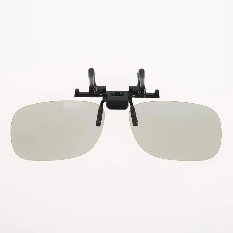 Clip-on 3D Glasses High Quality Scratch-Resistant Stereo Clip On Watching For LG Cinema Passive 3D TVs And Real Cinema