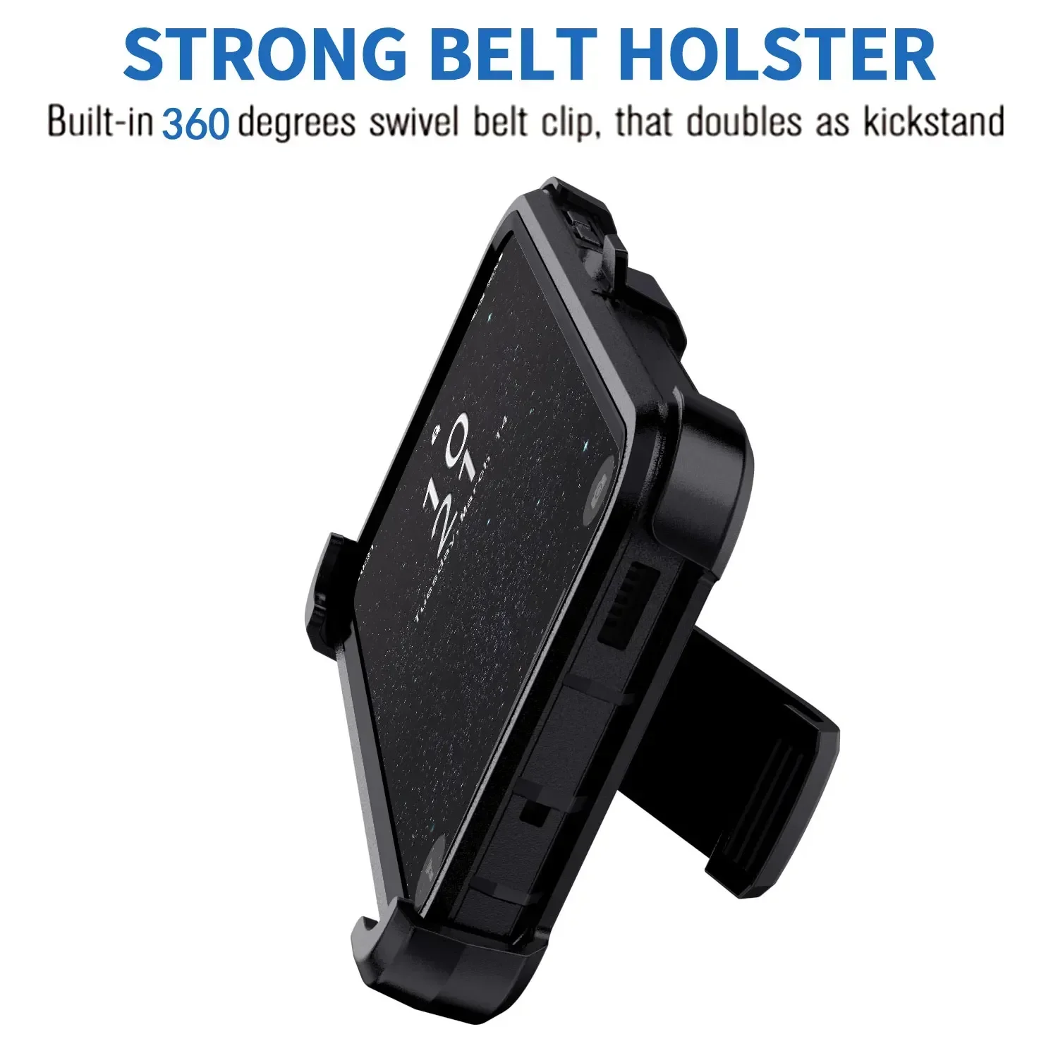 Enhanced Rugged Shockproof and Dustproof Protective Case withArmor