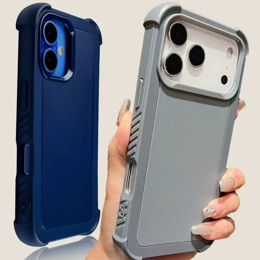 Military-Grade Shockproof Hard Armor Case - Ultimate Defender Cool Cover
