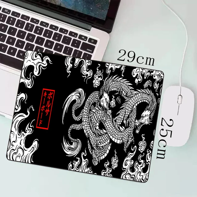 Japanese Dragon Large Gaming Mousepad XXL Keyboard Gamer Mouse Pad on The Table Speed Desk Mat Anime 900x400 700X300 Mouse Mats 4