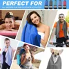 2-pcs Super-absorbent, microfibre quick-drying towel, ultra-soft compact sports towel for swimming, beach, hiking, yoga, travel 4