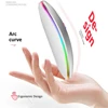 Wireless Mouse Rechargeable Silent LED Backlit Mice PC Laptop Computer Mous 2.4Ghz Receiver Bluetooth Dual Mode Optical Mice 4