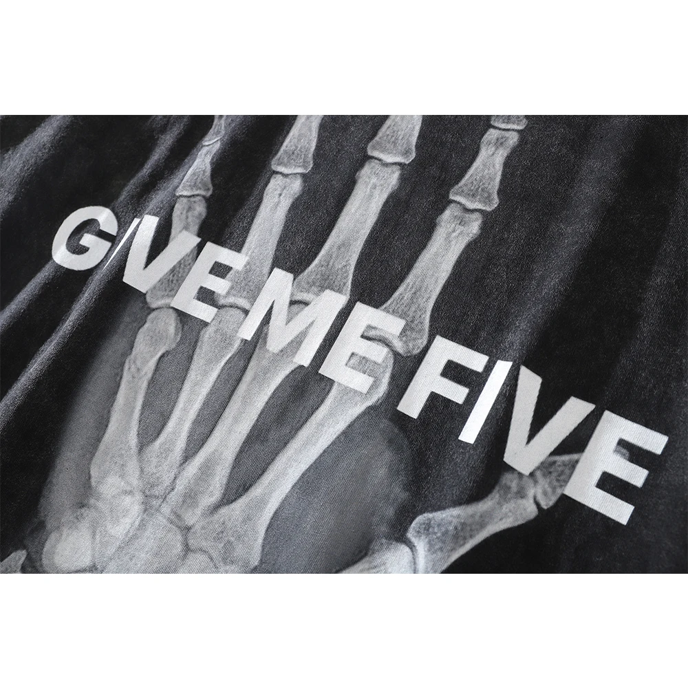 Give Me Five Skeleton Hand バンドTシャツ - Tシャツ/カットソー(半袖 ...