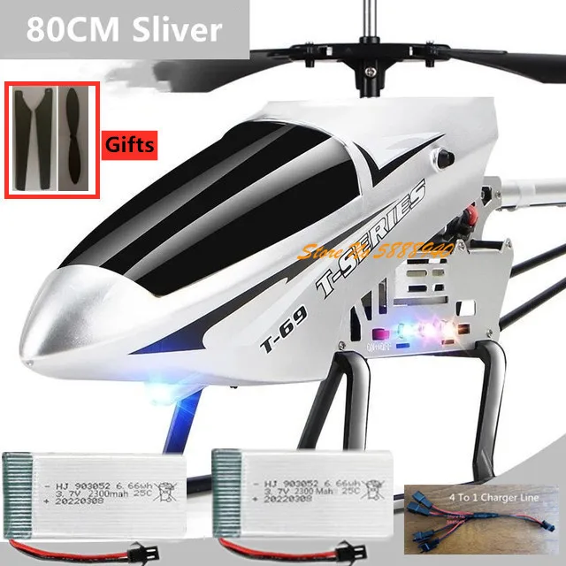 80CM Silver 2Battery