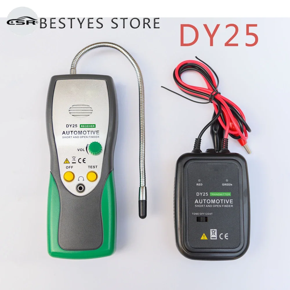 

DY25 Automotive Short Open Circuit Finder Tester Car Trucks Cable Tracker Car Circuit Scanner Open Short DC Circuit Tester