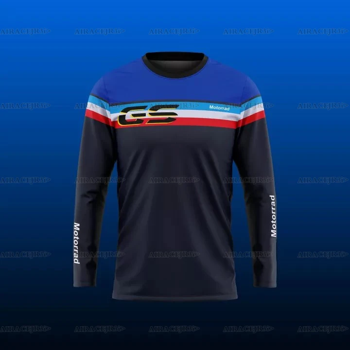 Long T-Shirt for BMW Motorrad R1250GS/R1200GS/ F850GS Motorcycle Racing