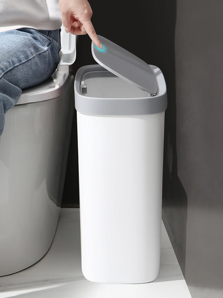 

Plastic Nordic Waste Bin Living Room Cleaning Tools Waterproof Press Creative Bathroom Waste Bin Garbage Bin Trash Can Kitchen
