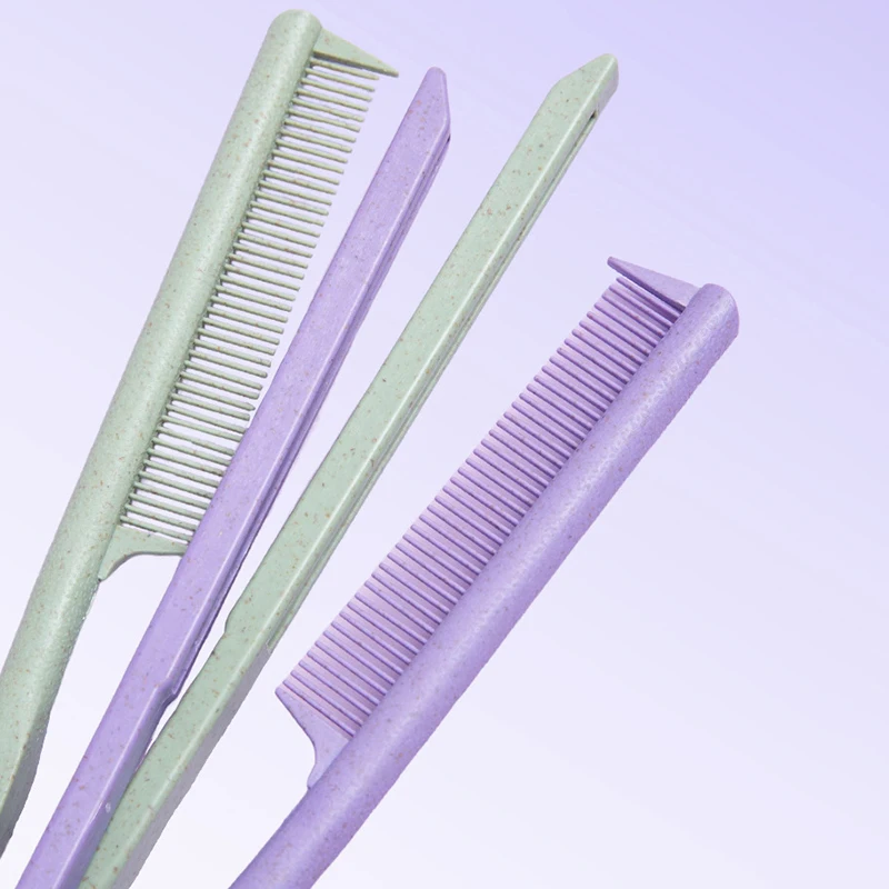 V Type Salon Women Hair Straighten Comb Styling Hairdressing Smooth Tool Hold Tongs Brush Styling Tool Accessories 2