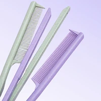 V Type Salon Women Hair Straighten Comb Styling Hairdressing Smooth Tool Hold Tongs Brush Styling Tool Accessories 2