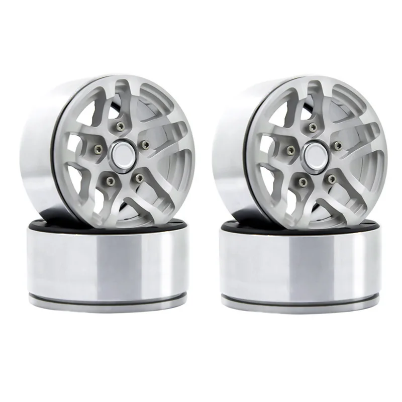 1.9 inch aluminum alloy wheels G07 simulation climbing car lock tire wheels TRX4 SCX10 90046 universal