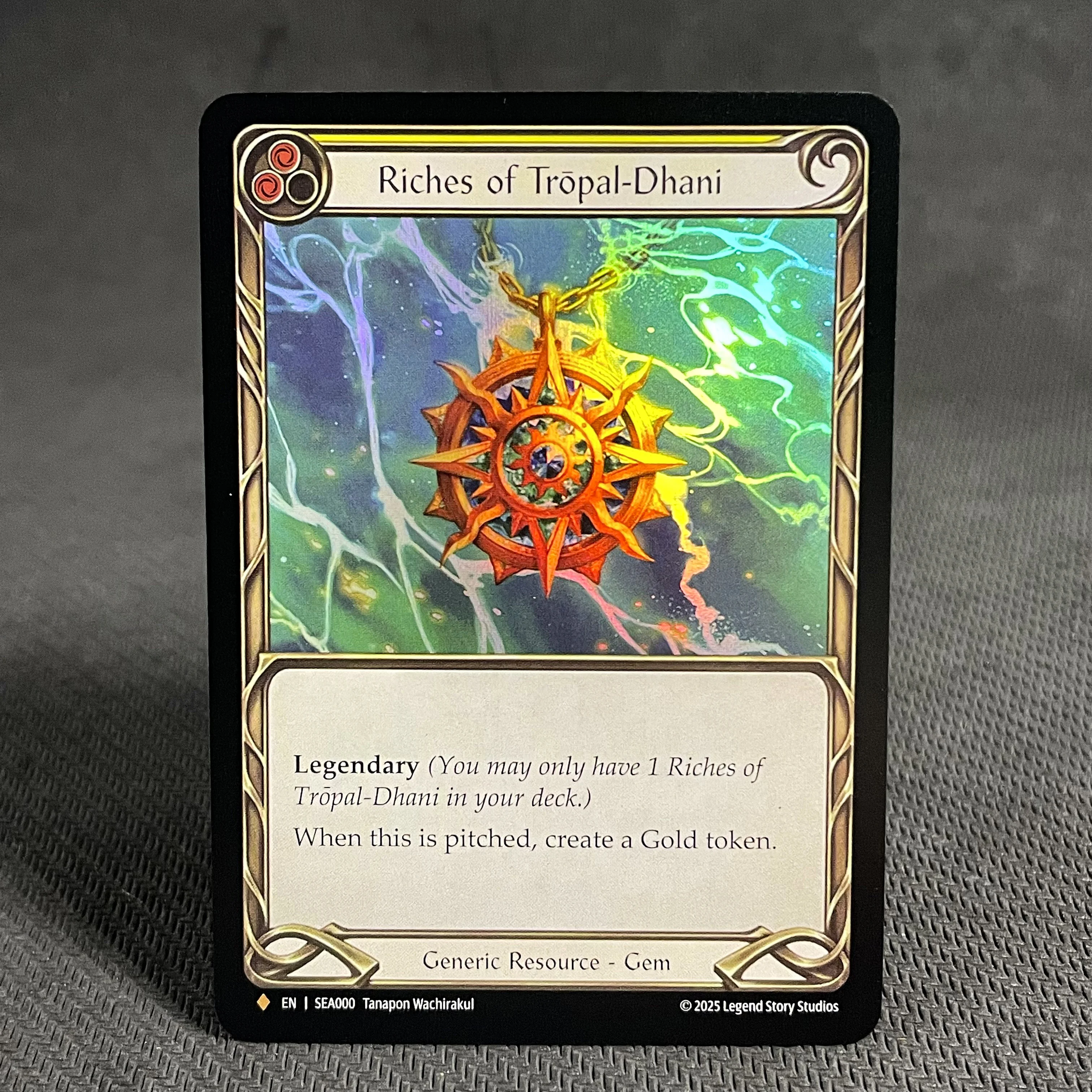 PROXY High Seas FAB Rainbow Foil Card Cogwerx Tinker Rings