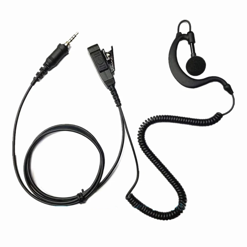 Auricolare A Forma Di G Auricolari Cuffie Ptt Curve Cable Per Yaesu Vertex Standard Hx290 Hx400Is Evx-S24 Ft-270R Vx-6R Radio