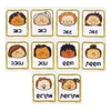 Hebrew Alphabet Boys/Girls Mood/Feeling Phonics Cards Baby Preschool Montessori Learning Early Educational Flashcards For Kids 4