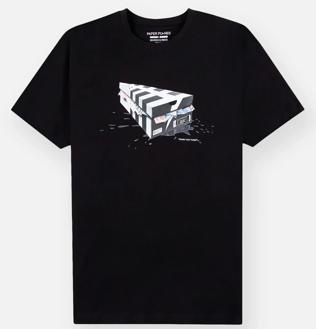 Aerei Di Carta Roc Nation Stash Box T Shirt 200288 Nero 2023 Nuovo Di Zecca Con Etichette Maniche Lunghe O Corte