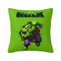 Custom Luxury Hulk Superhero Cushion Covers 45x45cm Soft Throw Pillow for Car Square Pillowcase 1
