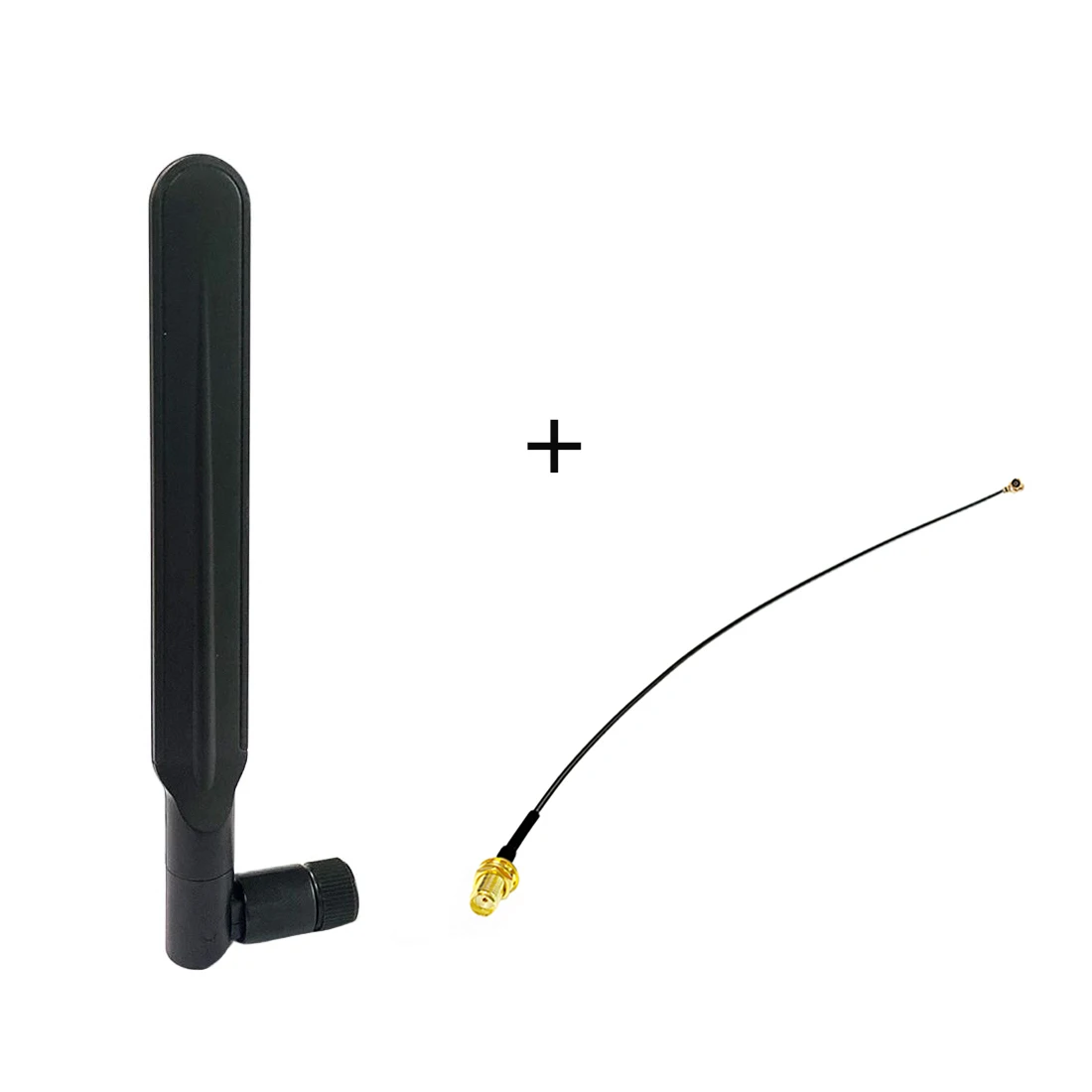 

2.4GHz/5.8Ghz 8dBi Omni WIFI Antenna Dual Band With SMA Male Connector + RF IPX/U.FL Switch SMA Female Pigtail Cable