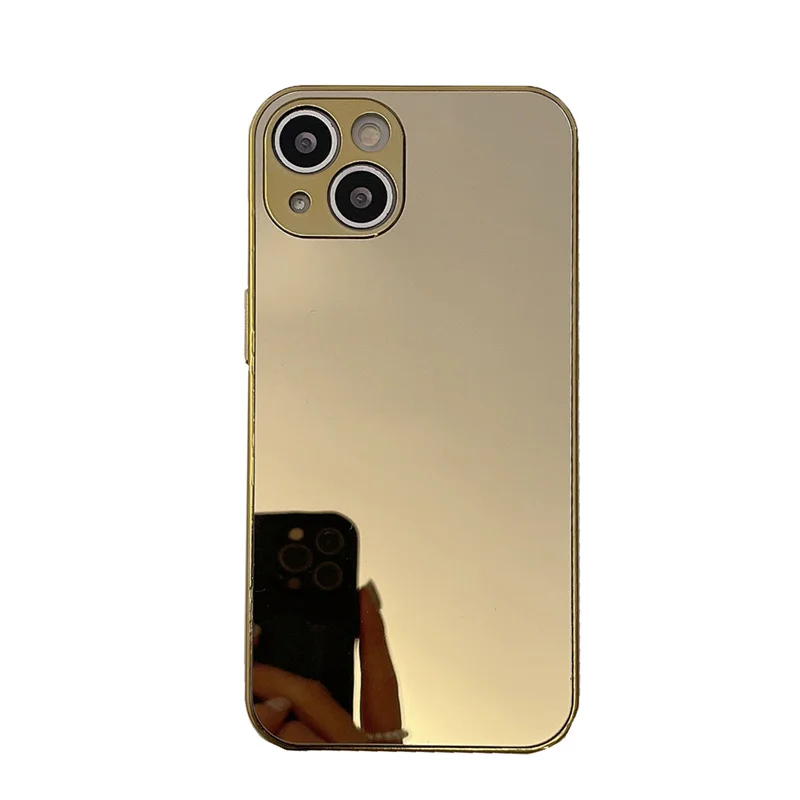 Silver Caseluxury Gold Plated Iphone 14 Pro Max Case - Water-resistant,  Mirror Finish