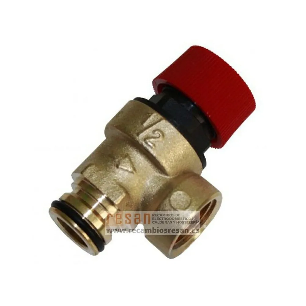 Valvole Di Sicurezza Valvola Di Sicurezza A 3 Bar Con Guarnizione Immergas Fotocellulosa, Pompa, Modulo, Scheda, Scambiatore, Iniettore, Chiave Di Rie