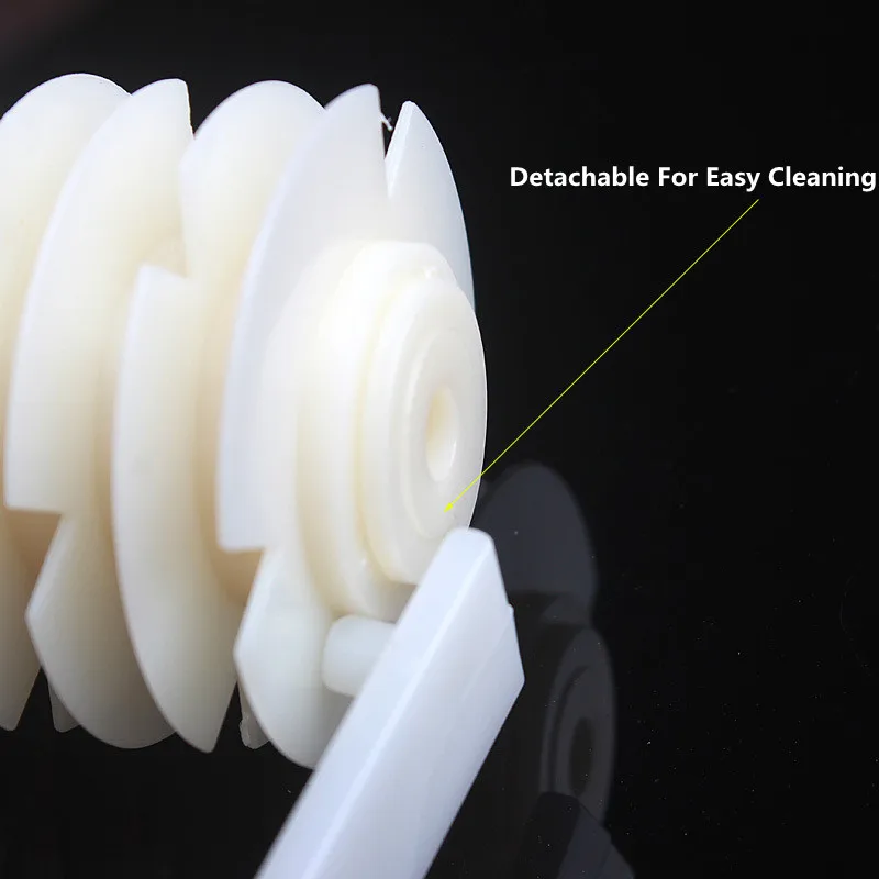 Description Picture 5 of itemLarge Size Pizza Roller Cutter Pie Cookie Cutter Pastry Baking Tools Knife Bakeware Embossing Dough Roller Lattice Cutter Craft