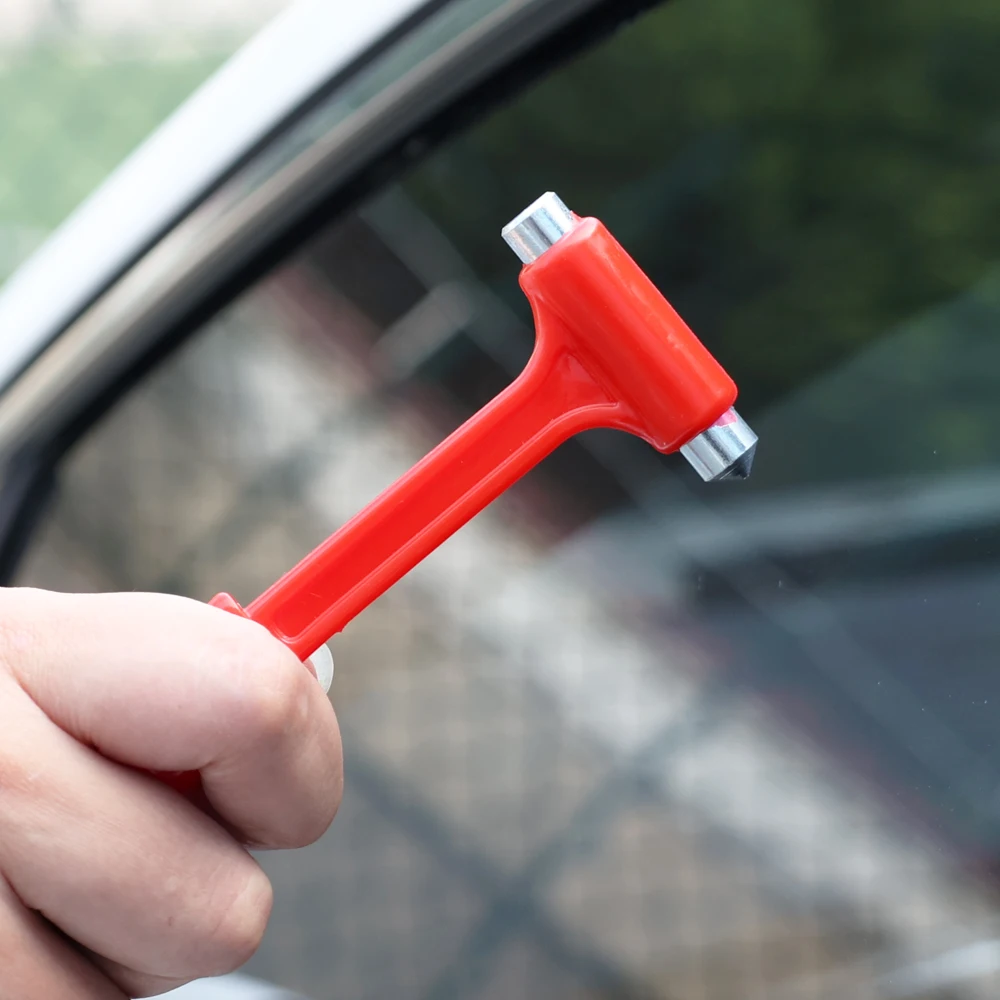 Marteau De Sécurité De Voiture Tout En Métal, Brise-vitre De Voiture,  Marteau De Sauvetage En Cas D'urgence, Brise-vitre, Fournitures De Voiture, Protection De L'acheteur De 90 Jours