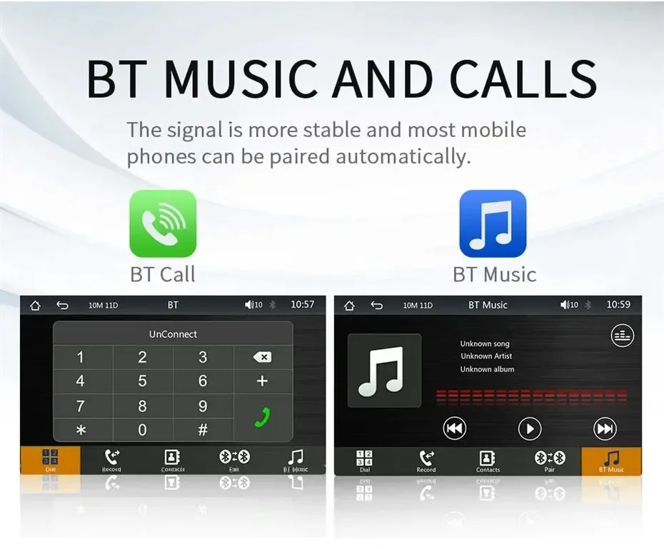 7" Android Auto & CarPlay Car Stereo-Touch Screen MP5 Player with USB/AUX/Bluetooth Backup Camera Support HD Multi car multimedia player wireless carplay adapter wireless carplay smart carplay box multimedia touch screen