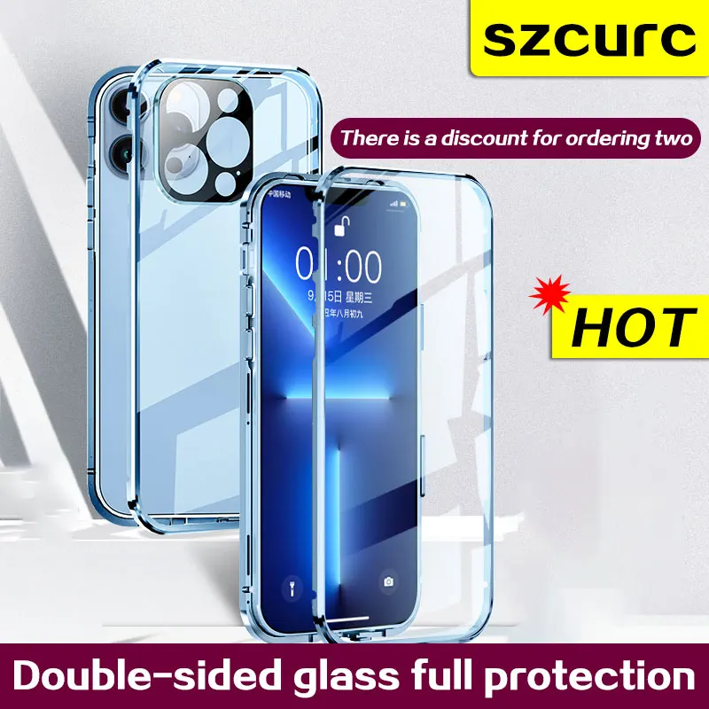 https://ae01.alicdn.com/kf/S1dd40b500cd84e8cb7739da5f1969377M/For-iphone-14-Pro-max-case-New-360-Protection-Tempered-Magnetic-Glass-Phone-sleeve-iphone-13.jpg