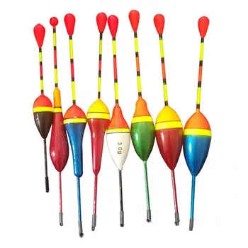 10Pcs/Lot Promotion Fishing Floats Set Mix Size Color Buoy Bobber for Fishing Accessories 2