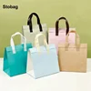 StoBag 10pcs Non-woven Insulation Lunch Bags Tote Portable Fabric Keep Food Warm Cold for Cake Drinks Packaging Delivery Pouch 1