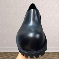 Big Toe Man Thick Bottom Derby Shoes Fashion Men Casual Bussiness Dress Shoe 4