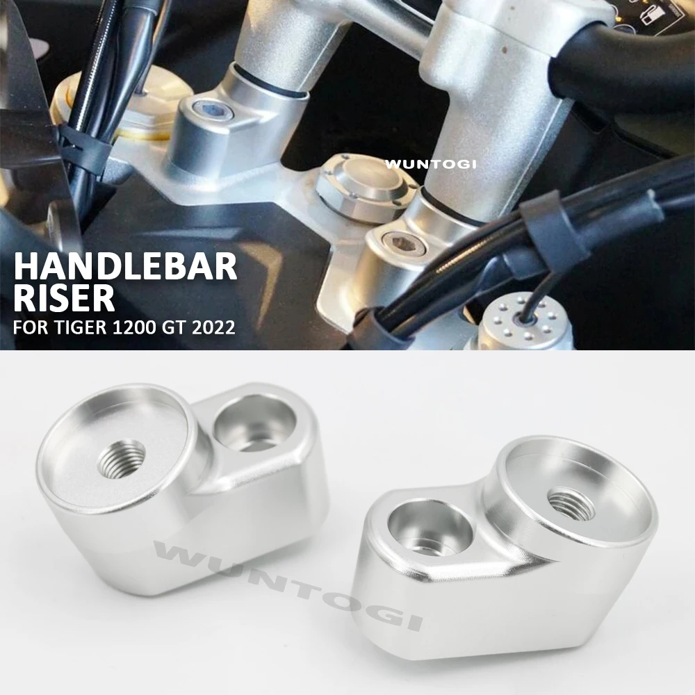 Tiger 1200 Gt 2022 Accessori Manubrio Moto Riser Bar Mount Maniglia Morsetto Manubrio Riser Con Offset Per Tiger1200