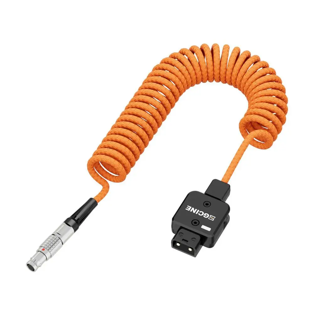 ZGCINE DT-LMS DTap to Lemo 2Pin Male Power Cable for Select RED ARRI and SONY Ca