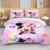 Minnie Mouse Bedding Sets Soft Comforter Cover Bed Cover Duvet Cover Pillow Case 2-3 Pieces Sets Bedroom Decoration 2