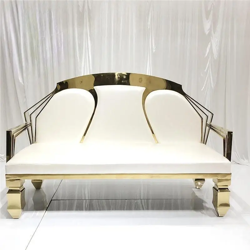 

Роскошный Металлический Двухслойный Кожаный Диван из нержавеющей стали для гостиной