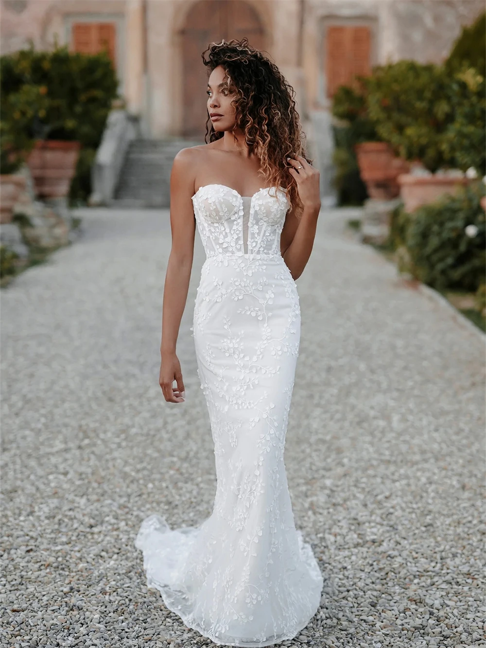 Рисунок 4 - Женское свадебное платье-Русалка It's yiiya