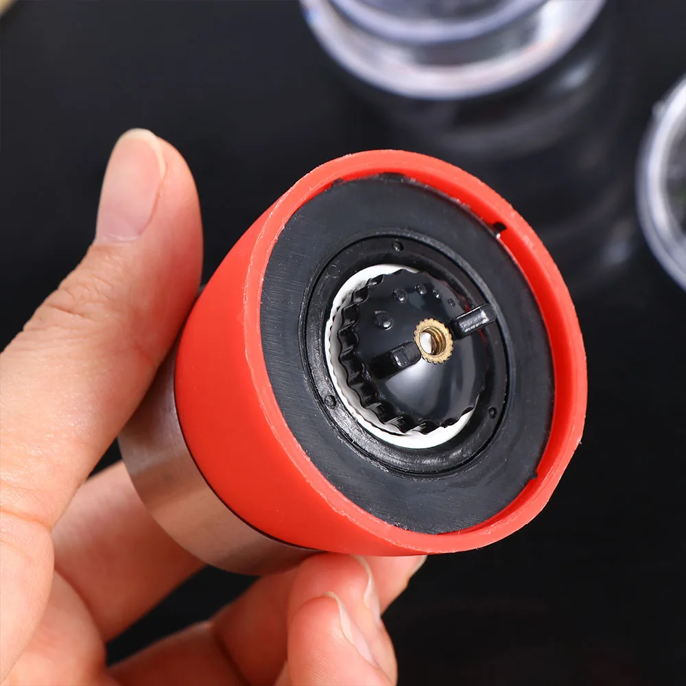 1PC Manual Salt Pepper Mill Grinder Seasoning Bottle Spice Grinding Containers Adjustable Mill Kitchen Gadgets salt and pepper grinder nut spice grinder herb spice grinder