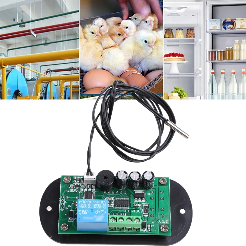 

W1308 Digital Display LED Thermostat Temperature Controller 110V-220V Dropship