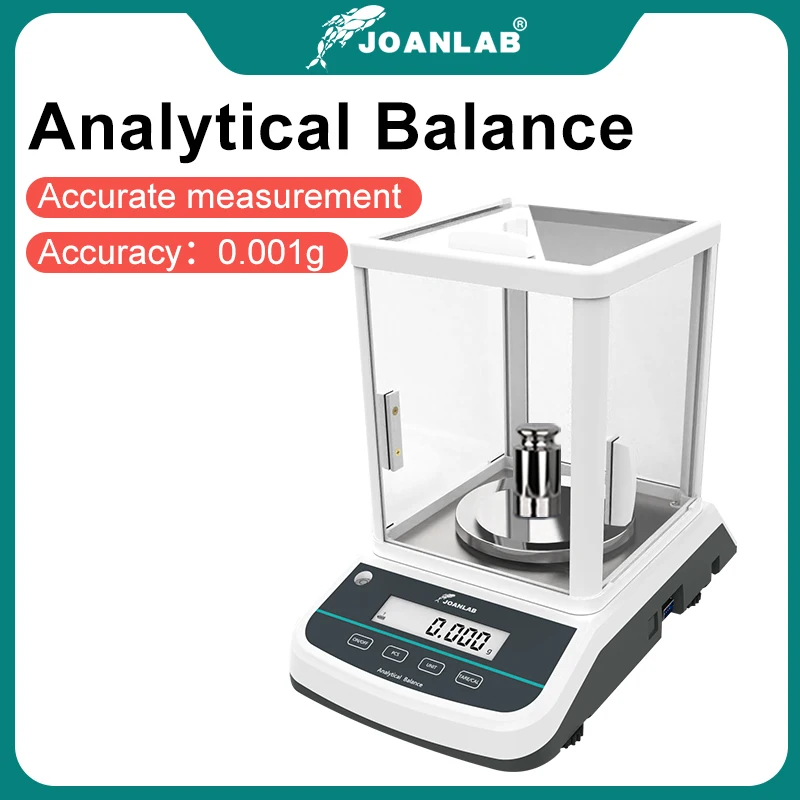 Balanza analítica Digital, balanza de laboratorio, Microbalance, balanza electrónica de precisión, 200g, 300g, rango de Resolución de 0.001g