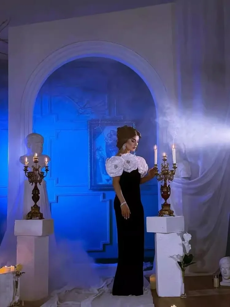 Wmstar Dress Wholesale European American Sophistication Summer White Flower Bandage A High End French Light Evening 2025